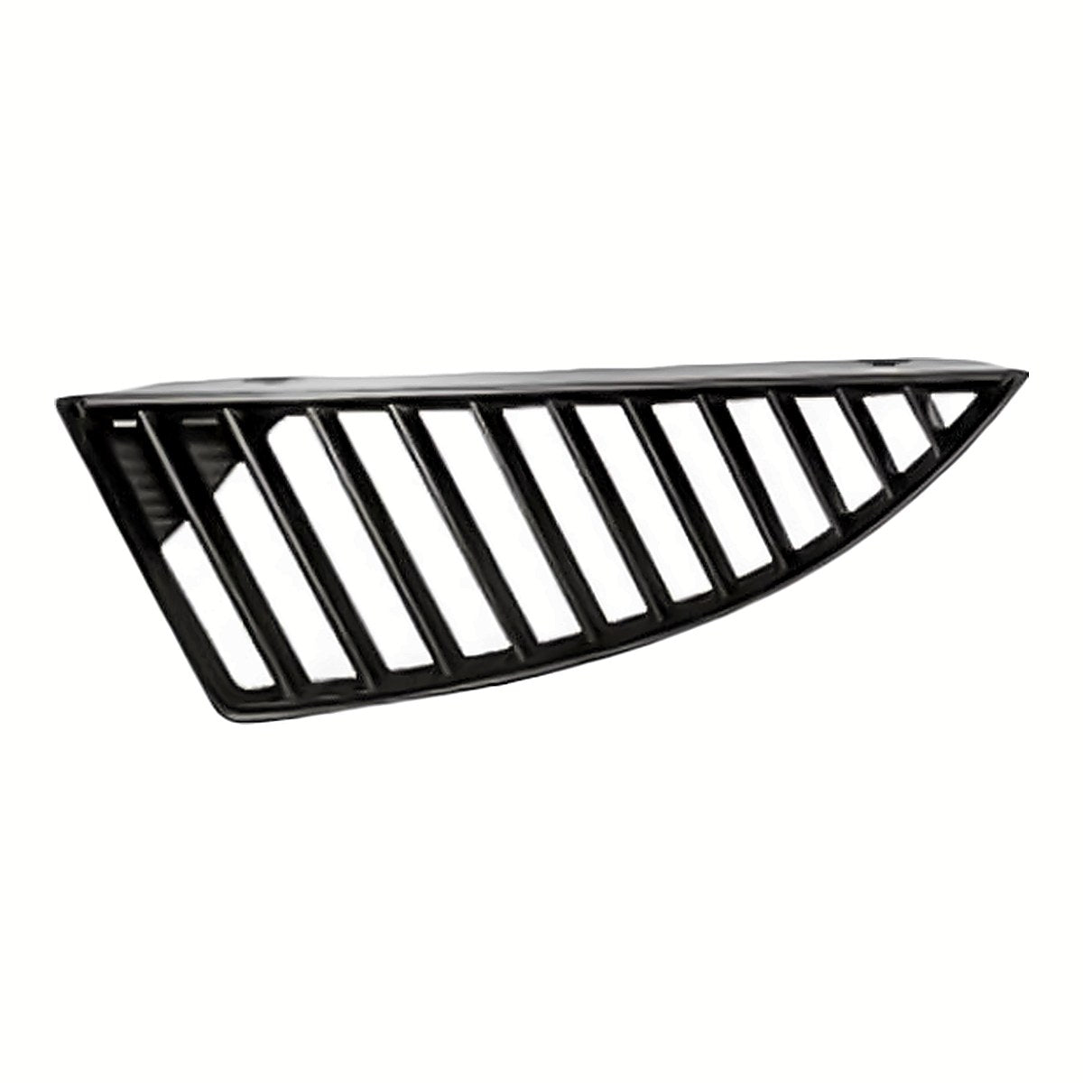 2004-2005 Mitsubishi Lancer Driver Side Grille Black, mi1200239. Front view.