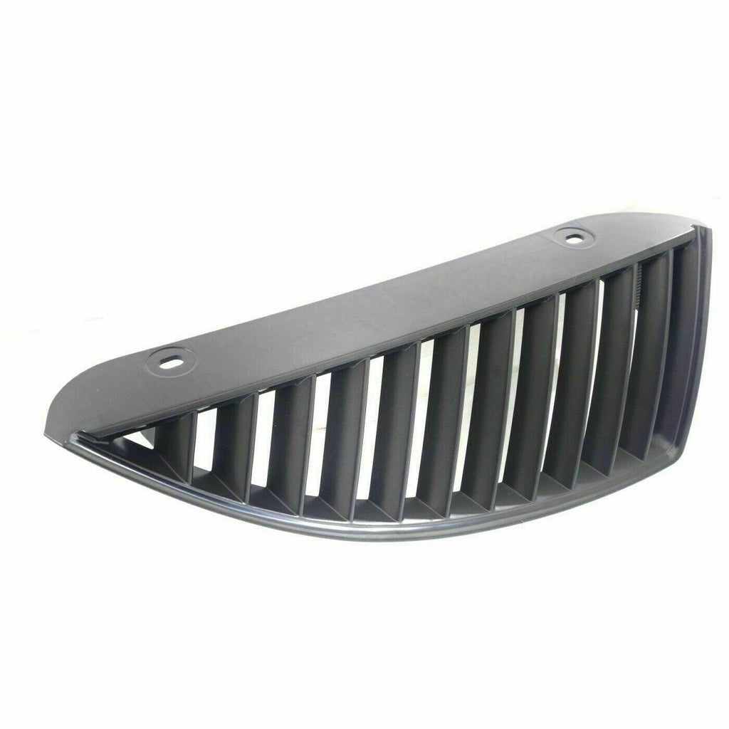 2004-2005 Mitsubishi Lancer Grille Black Passenger Side , MI1200240. Professional-grade auto body part.