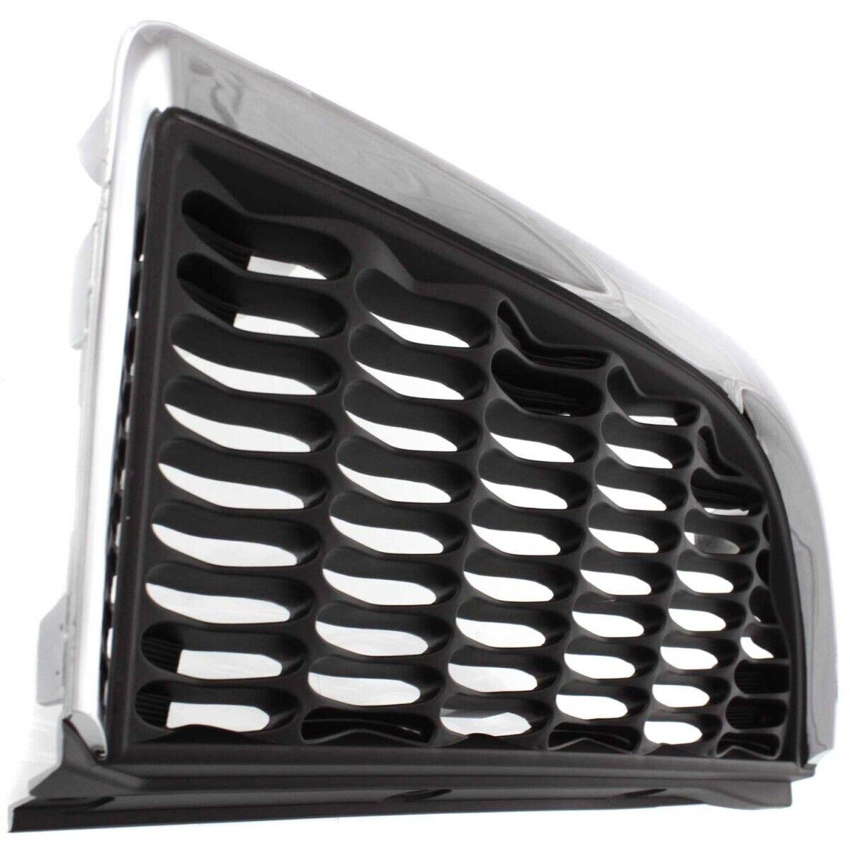 2004-2006 Mitsubishi Galant Grille Passenger Side Chrome Gray , MI1200251. Tested for reliable performance.