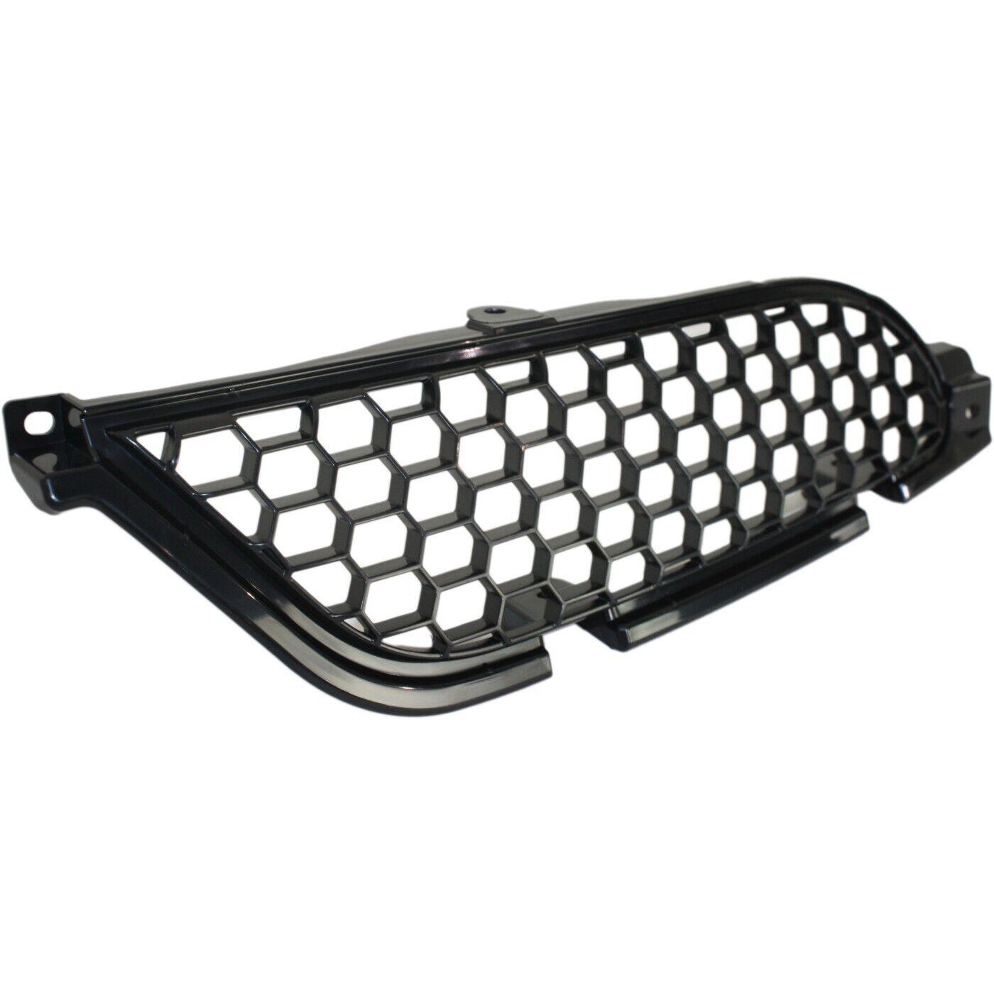 2007-2008 Mitsubishi Eclipse Grille Matte-Black Driver Side Cpe/Spyder , MI1200252. Perfect fit and finish.
