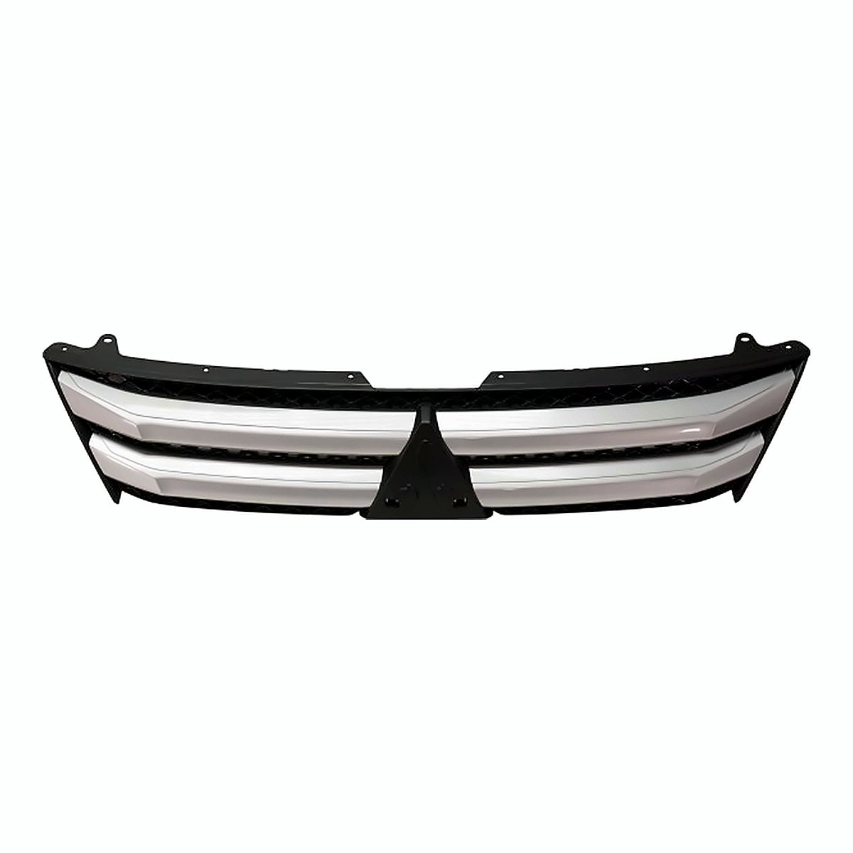 2018-2020 Mitsubishi Eclipse Cross Grille W Silver, mi1200273. Front view.