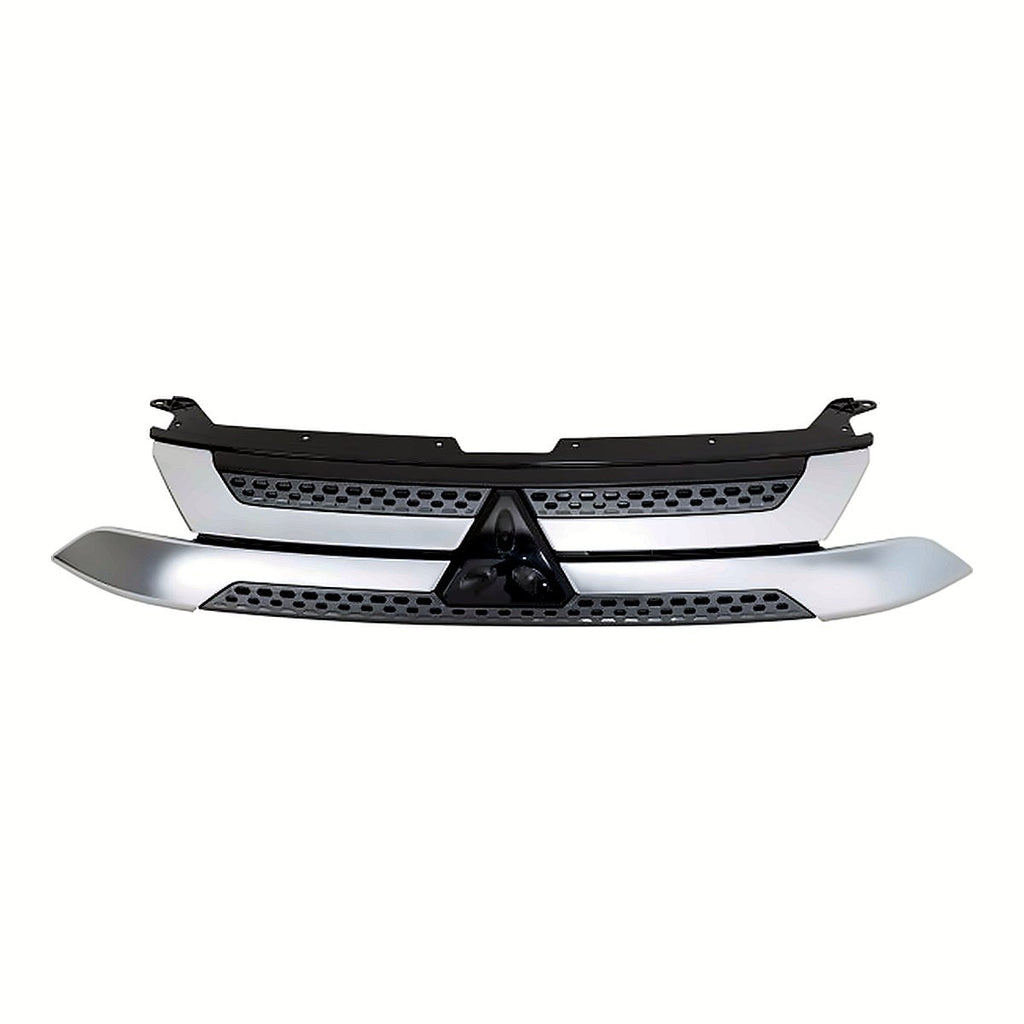 2019-2020 Mitsubishi Outlander Front Grille Fr, mi1200276. Front view.