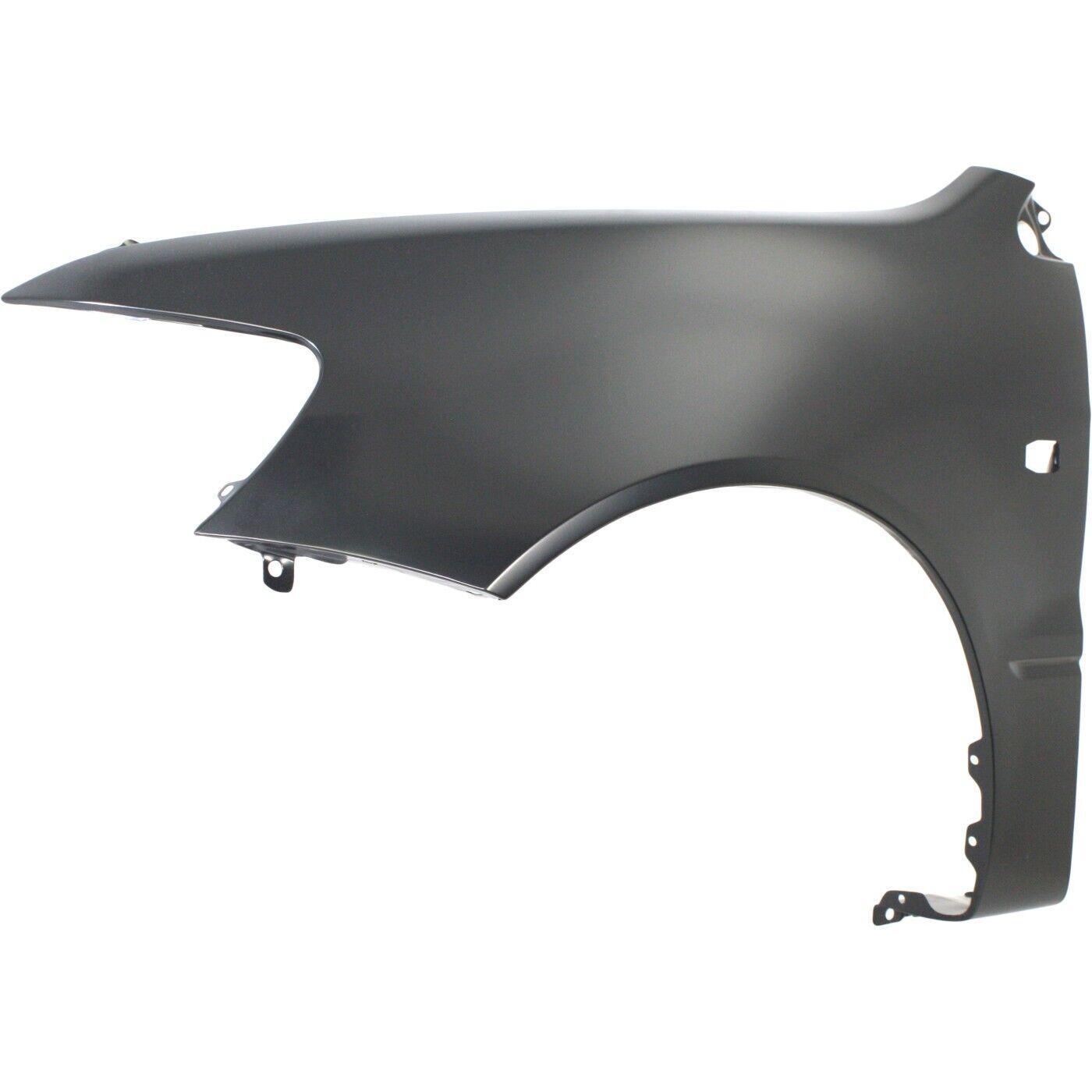 2002-2003 Mitsubishi Lancer Front Driver Side Fender Sdn Es/Ls Models , MI1240154. Installed view for reference.