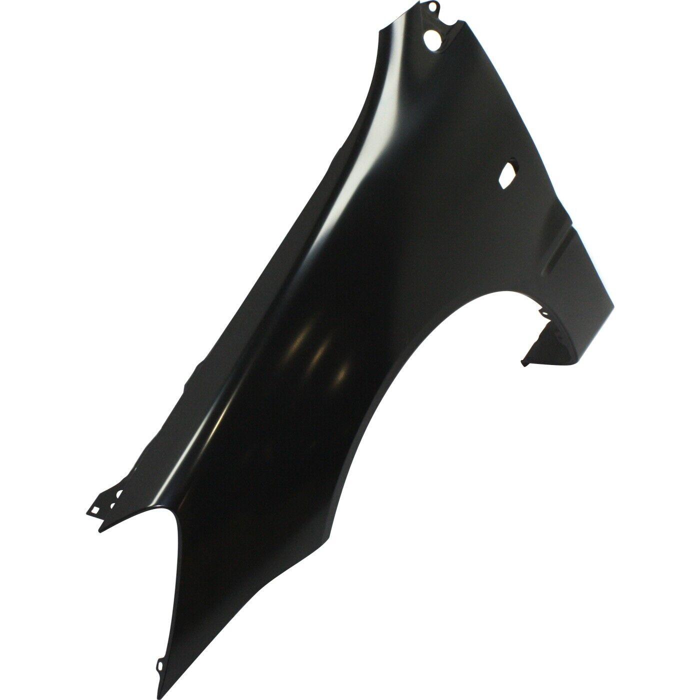 2004-2007 Mitsubishi Lancer Front Driver Side Fender Sdn/Wgn , MI1240159. Angle view for visual reference.