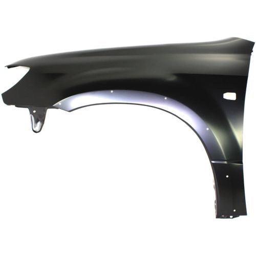 2005-2006 Mitsubishi Outlander Front Driver Side Fender With Moulding , MI1240172. Professional-grade auto body part.