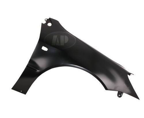 2004-2006 Mitsubishi Lancer Front Passenger Side Fender , MI1241162. Angle view for visual reference.