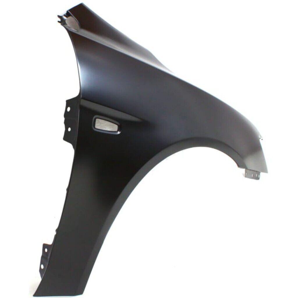 2009-2015 Mitsubishi Lancer Sportback Front Passenger Side Fender , MI1241170. Side view of the replacement part.