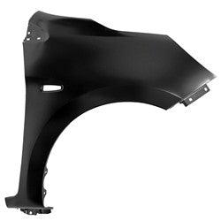 2014-2020 Mitsubishi Mirage Hatchback Front Passenger Side Fender , MI1241178. Angle view for visual reference.
