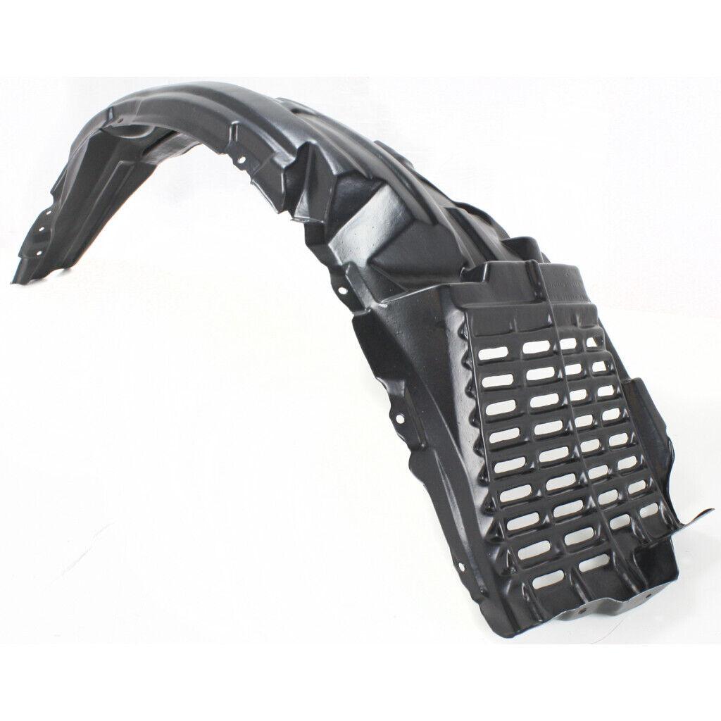 2008-2015 Mitsubishi Lancer Evolution Fender Liner Front Passenger Side , MI1249123. Side view of the replacement part.