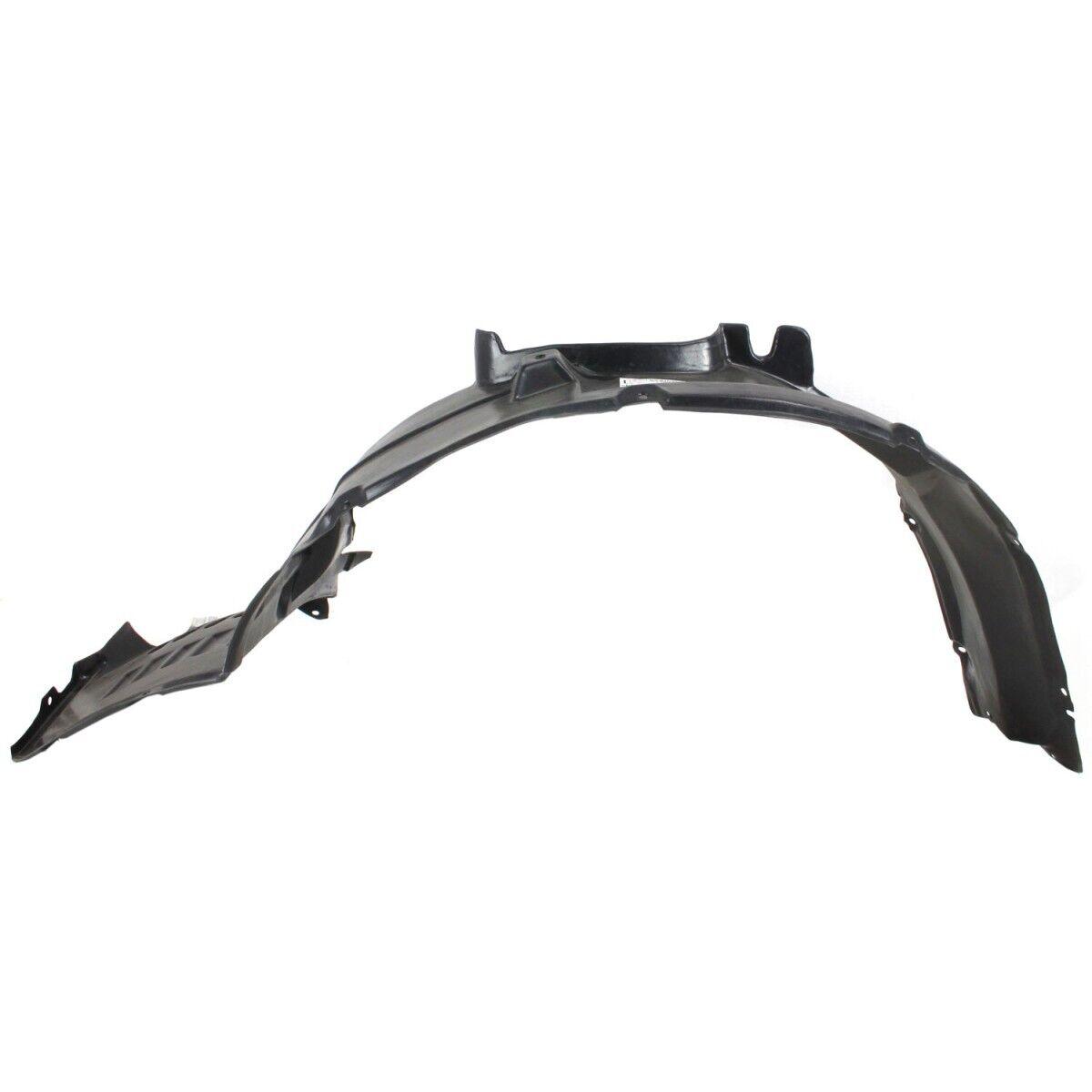 2004-2005 Mitsubishi Endeavor Fender Liner Front Driver Side , MI1250108. Installed view for reference.