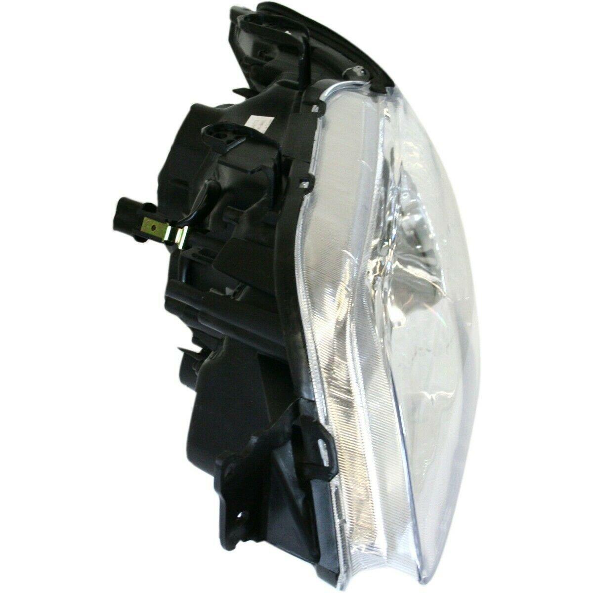 2002-2003 Mitsubishi Lancer Head Lamp Driver Side , MI2502124. Side view of the replacement part.