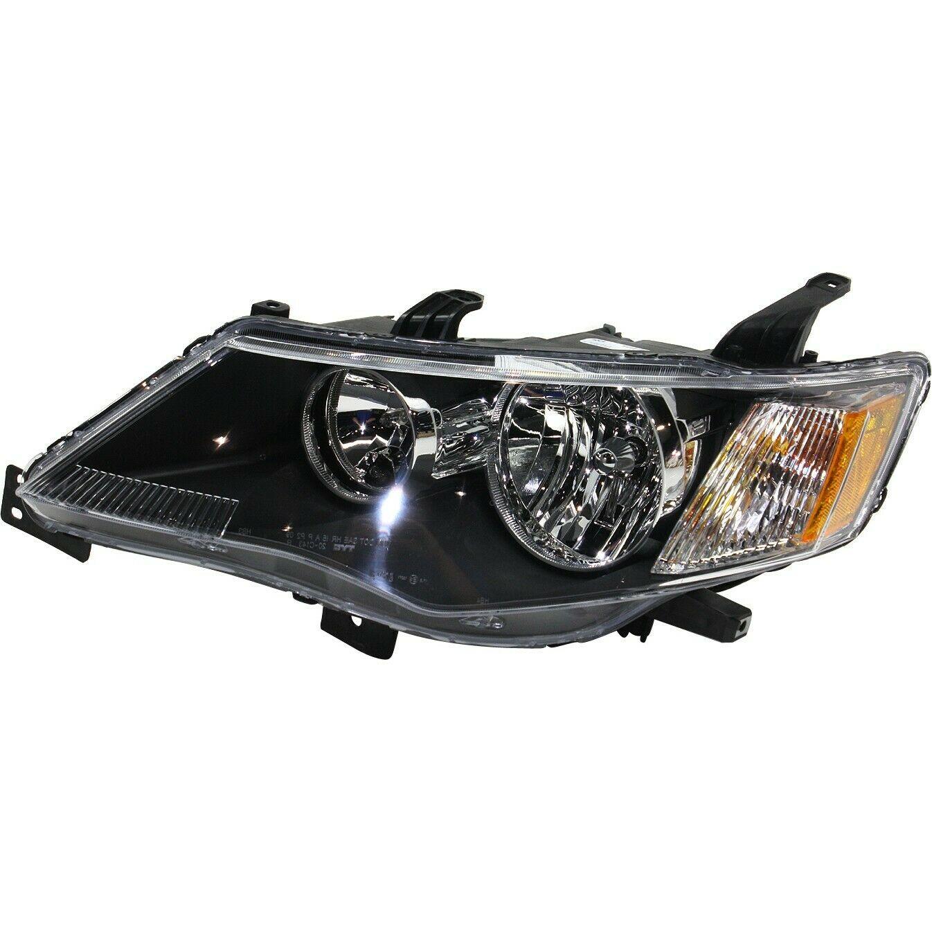 2007-2008 Mitsubishi Outlander Head Lamp Driver Side , MI2502144. Professional-grade auto body part.
