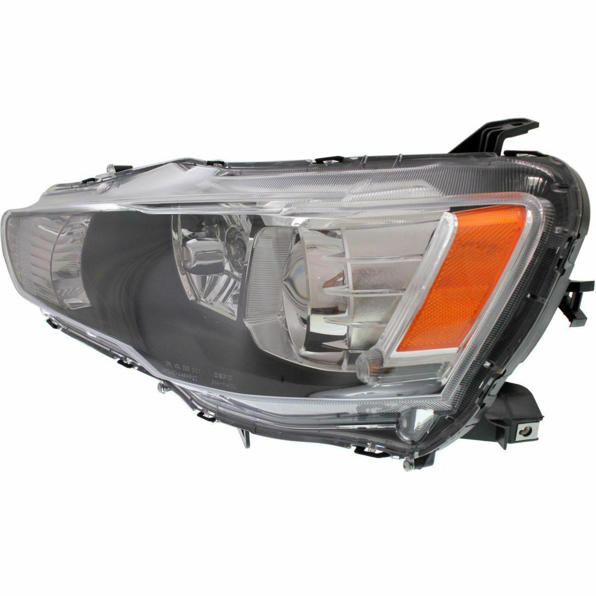 2008-2015 Mitsubishi Lancer Evolution Head Lamp Driver Side Hid Evolution , MI2502148. Installed view for reference.