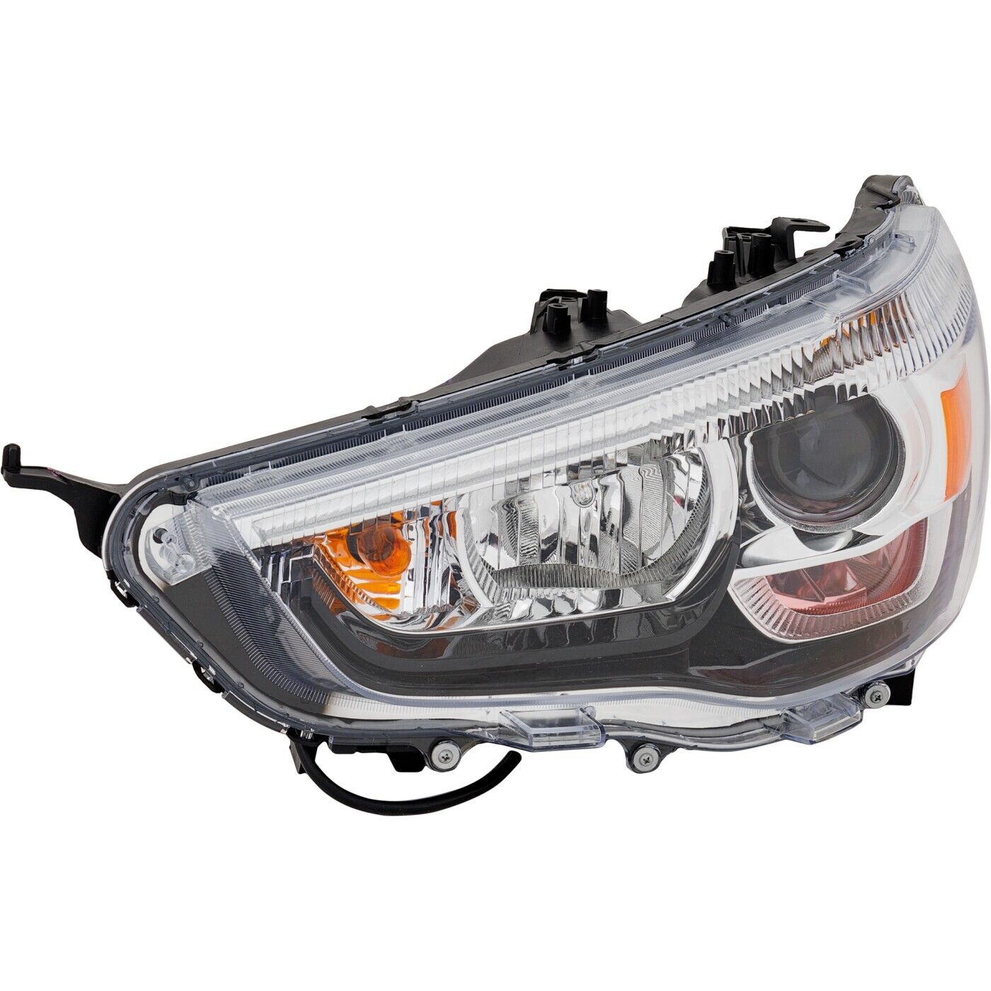 2011-2019 Mitsubishi RVR Head Lamp Driver Side Hid , MI2502161. Designed for OEM alignment.