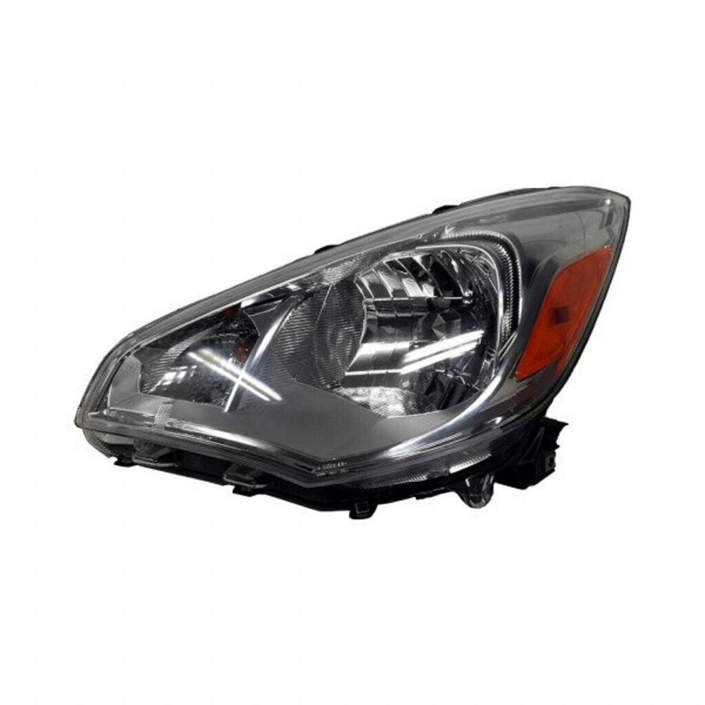 2017-2019 Mitsubishi Mirage G4 Sedan Head Lamp Driver Side Halogen , MI2502169. Designed for OEM alignment.