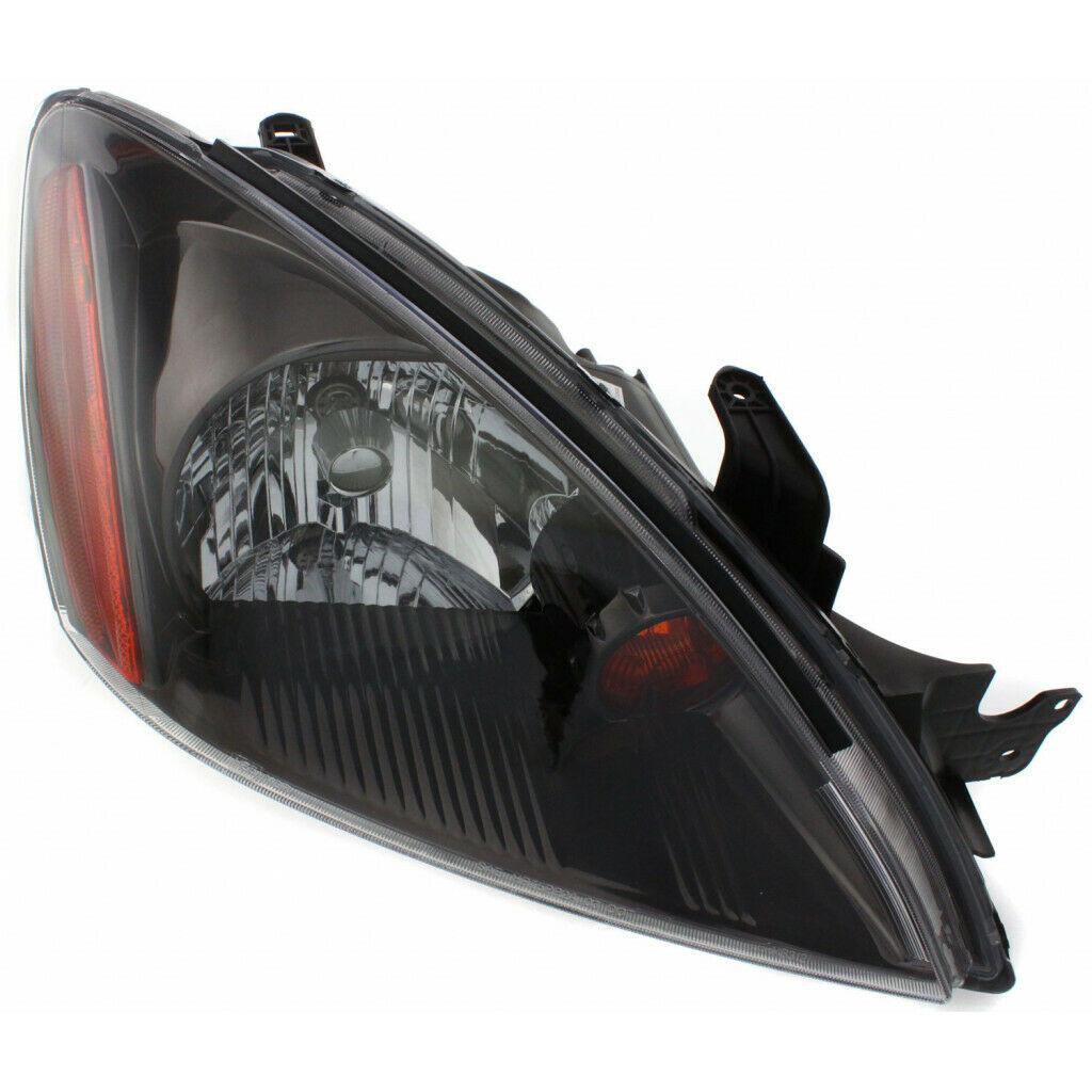 2004-2006 Mitsubishi Lancer Head Lamp Passenger Side Black Bezel , MI2503135. High-strength and long-lasting.