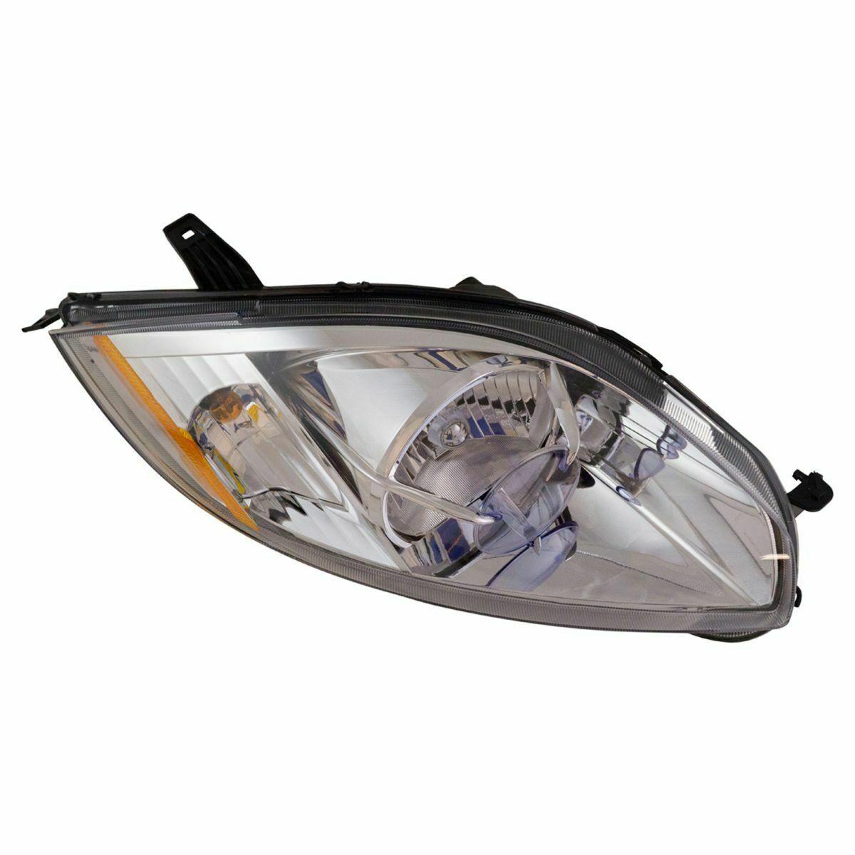 2007-2012 Mitsubishi Eclipse Spyder Head Lamp Passenger Side , MI2503159. Side view of the replacement part.