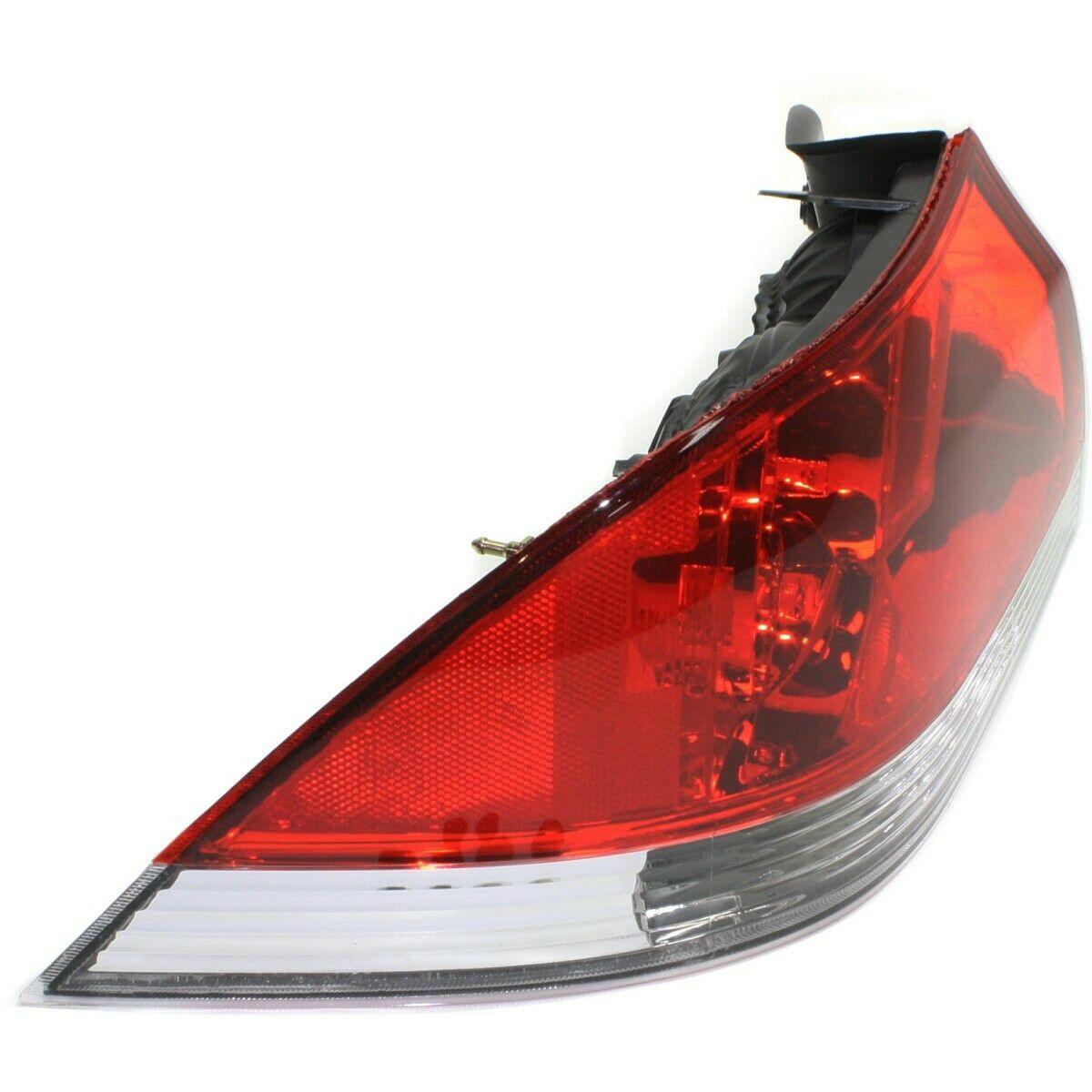 2004-2007 Mitsubishi Lancer Tail Lamp Driver Side Clear/Red Lens (Es/Ls Mdl) , MI2800119. Side view of the replacement part.