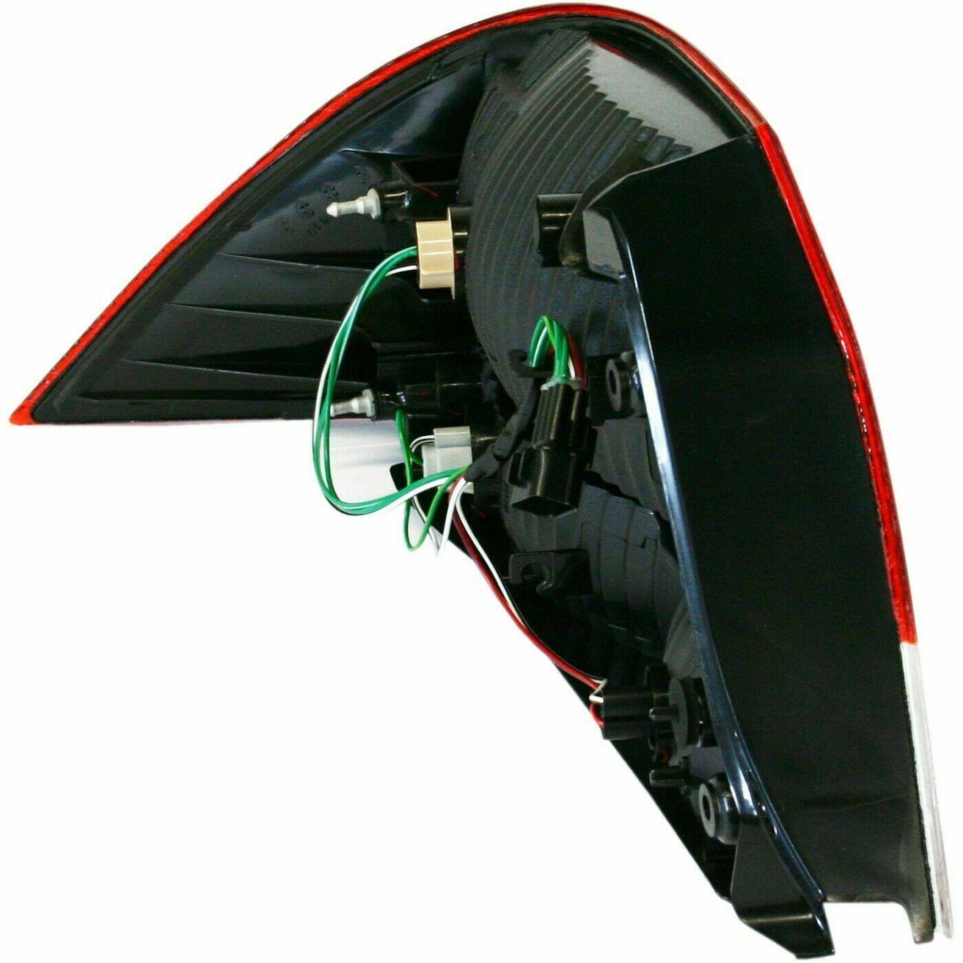 2002-2003 Mitsubishi Lancer Tail Lamp Passenger Side , MI2801113. Installed view for reference.