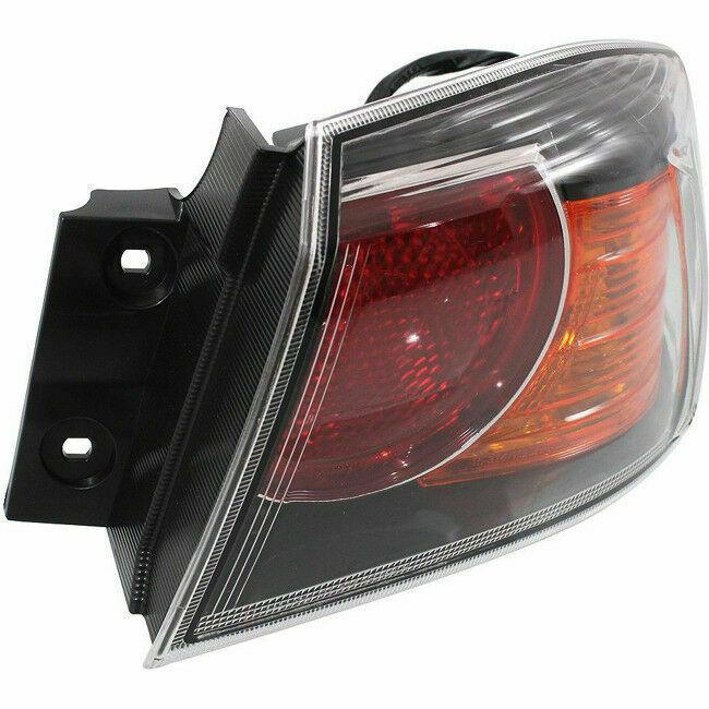 2009-2015 Mitsubishi Lancer Evolution Tail Lamp Passenger Side , MI2805103. Professional-grade auto body part.