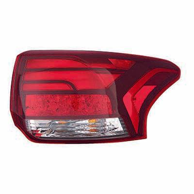 2016 Mitsubishi Outlander Tail Lamp Passenger Side , MI2805108. Lightweight yet durable construction.