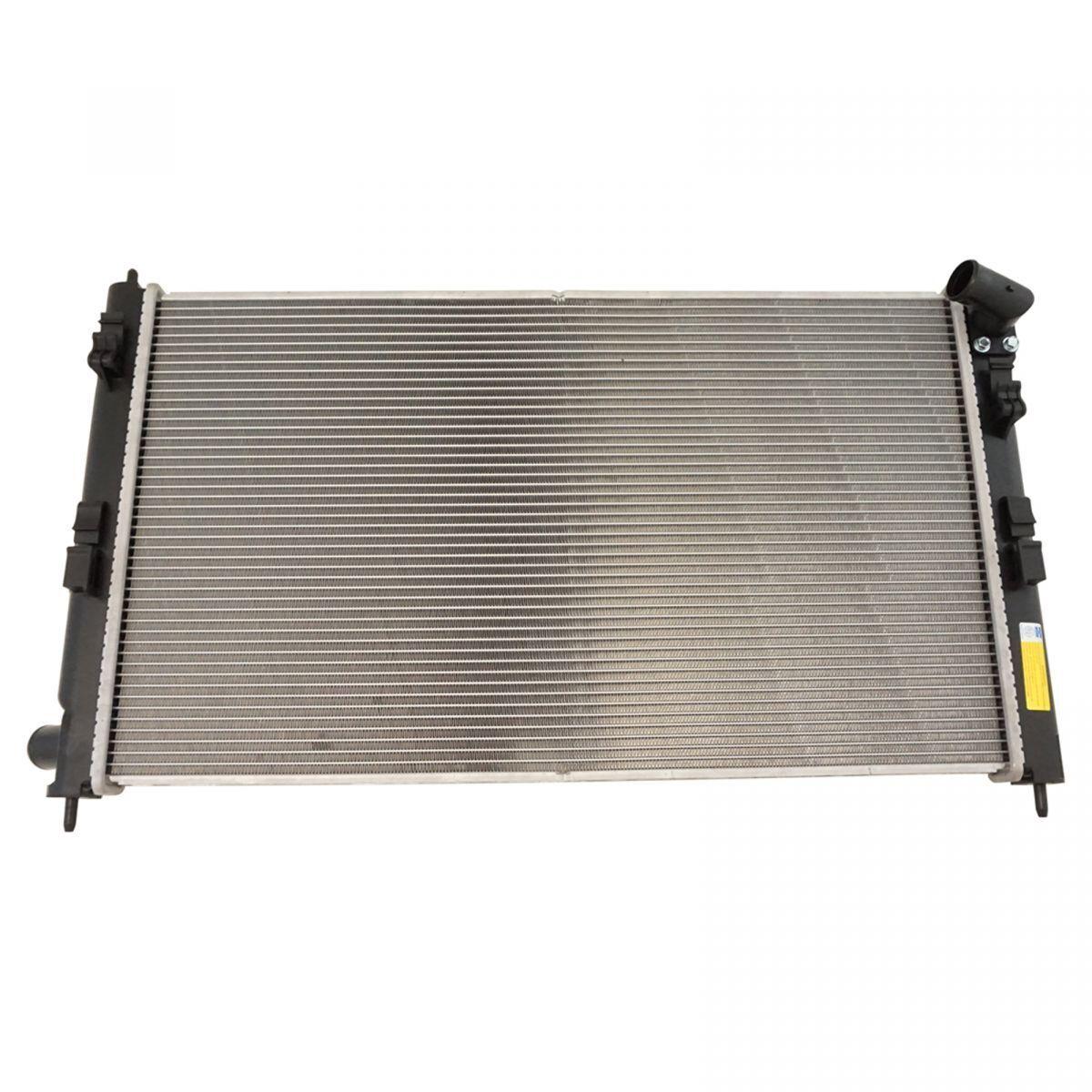 2007-2009 Mitsubishi Outlander Radiator , MI3010214. Side view of the replacement part.