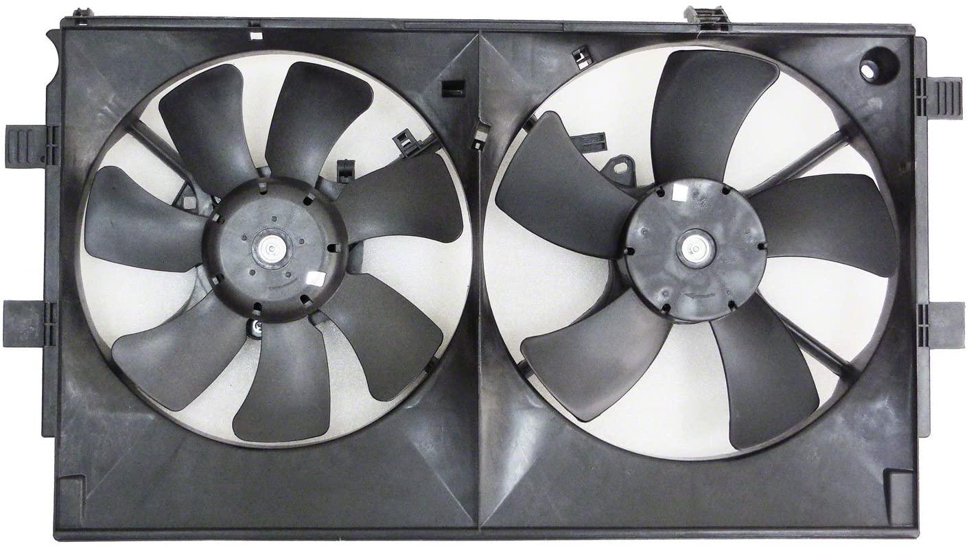 2018-2020 Mitsubishi Outlander Sport Cooling Fan Assy 2.0L L4 , MI3115144. OEM-quality exterior component.