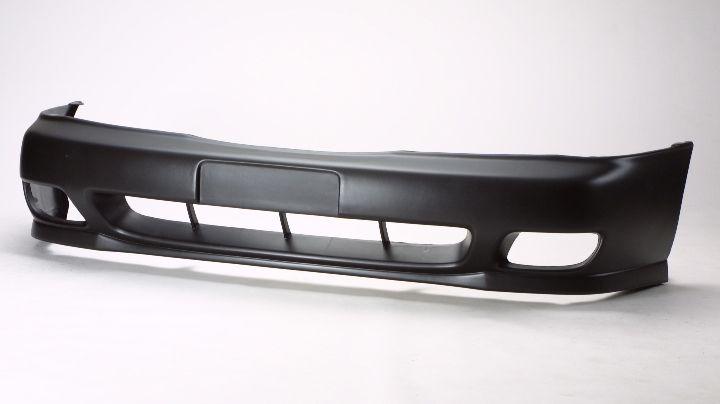 1998 Nissan Sentra Front Bumper Primed With Fog Lamp Hole , NI1000162. High-strength and long-lasting.