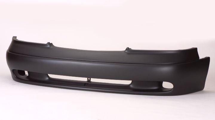 1996-1998 Nissan Quest Front Bumper , NI1000165. Installed view for reference.