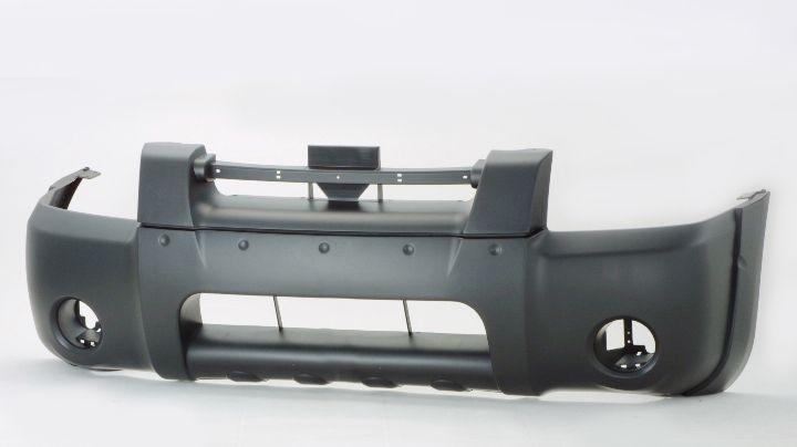2001-2004 Nissan Frontier Front Bumper Primed Xe/Se/Sc Without Flare Hole , NI1000185. Exact fit for vehicle restoration.