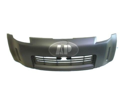 2003-2005 Nissan 350Z Front Bumper Primed , NI1000201. Precision fitment for collision repair.