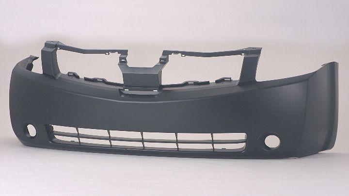 2004-2006 Nissan Quest Front Bumper Primed , NI1000218. Factory-style replacement part.
