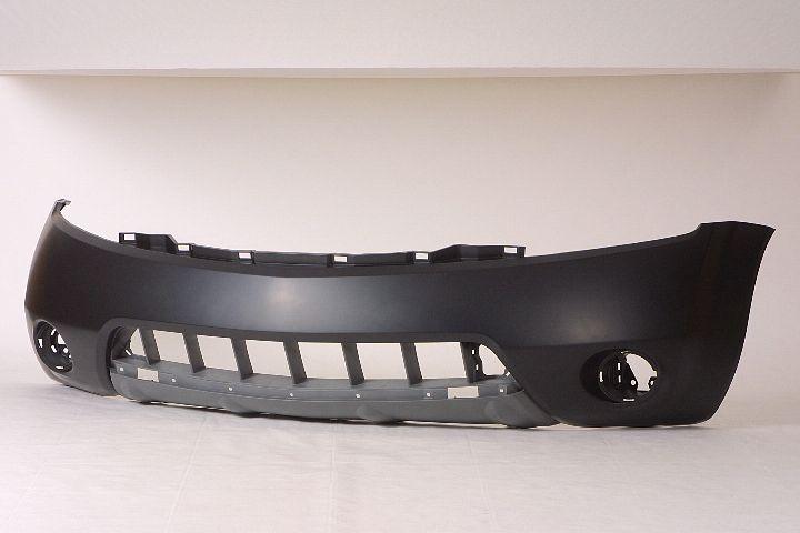 2006-2007 Nissan Murano Front Bumper Primed , NI1000232. Installed view for reference.