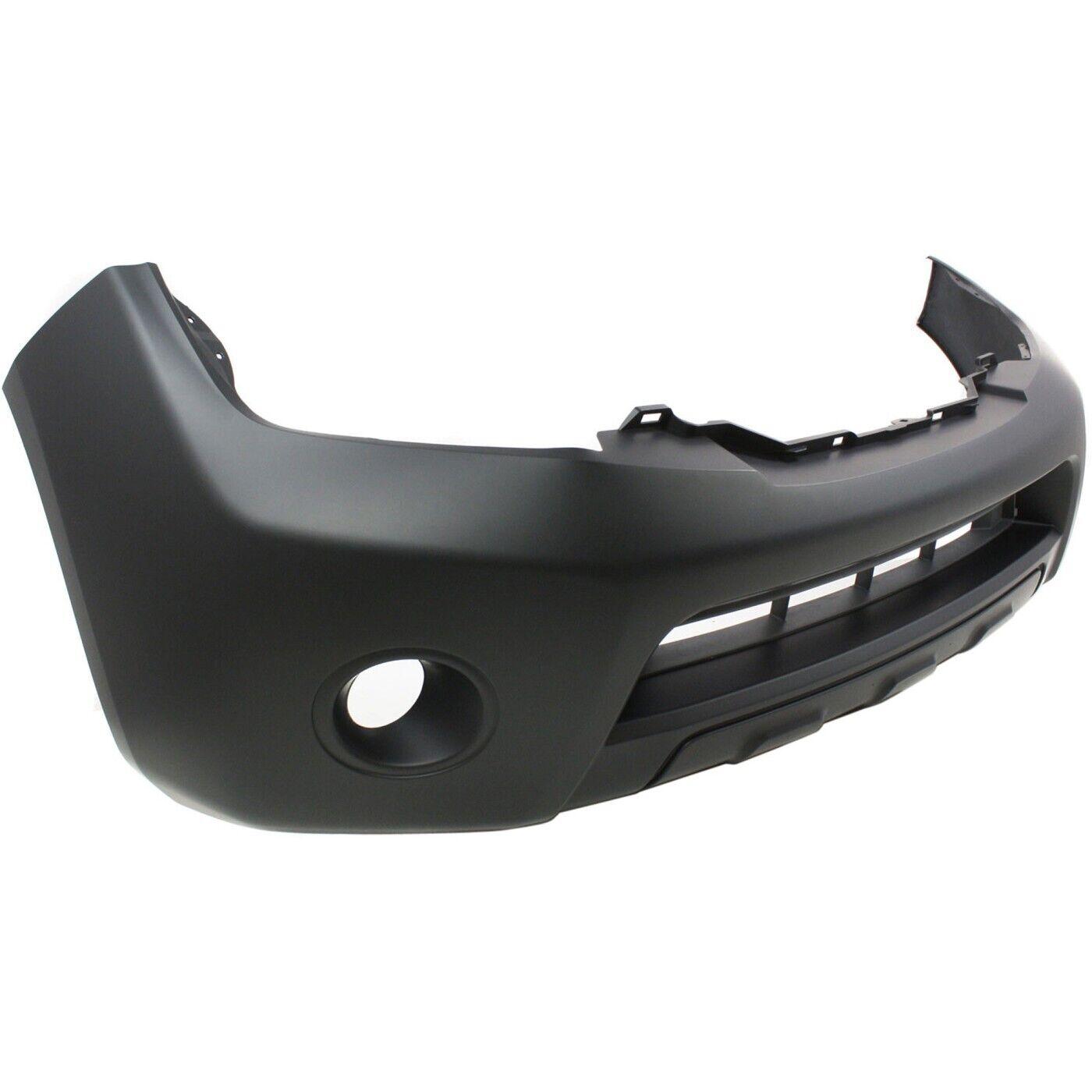 2008-2012 Nissan Pathfinder Front Bumper Primed , NI1000248. Angle view for visual reference.
