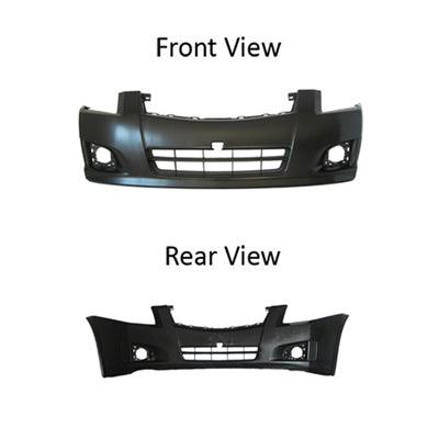 2009-2012 Nissan Sentra Front Bumper , NI1000262. Replacement part ready for install.