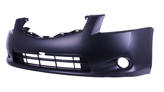 2010-2012 Nissan Sentra Front Bumper Sl Model Primed With Fog Lamp Hole , NI1000278. Tested for reliable performance.