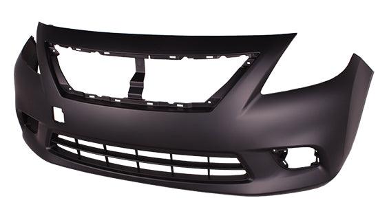 2012-2014 Nissan Versa Sedan Front Bumper Primed , NI1000284. High-quality aftermarket part.