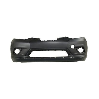 2014-2016 Nissan Rogue Front Bumper Primed Textured Lower , NI1000293. Direct fit for easy installation.