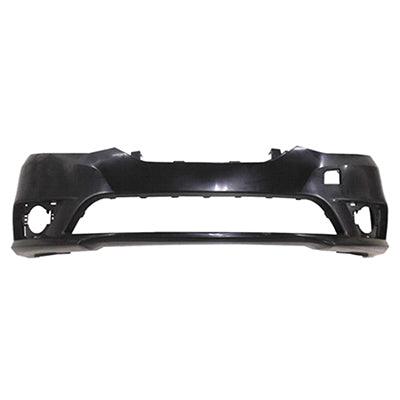 2016-2019 Nissan Sentra Front Bumper Primed Except 2017-2019 Nismo Model , NI1000313. Replacement part ready for install.