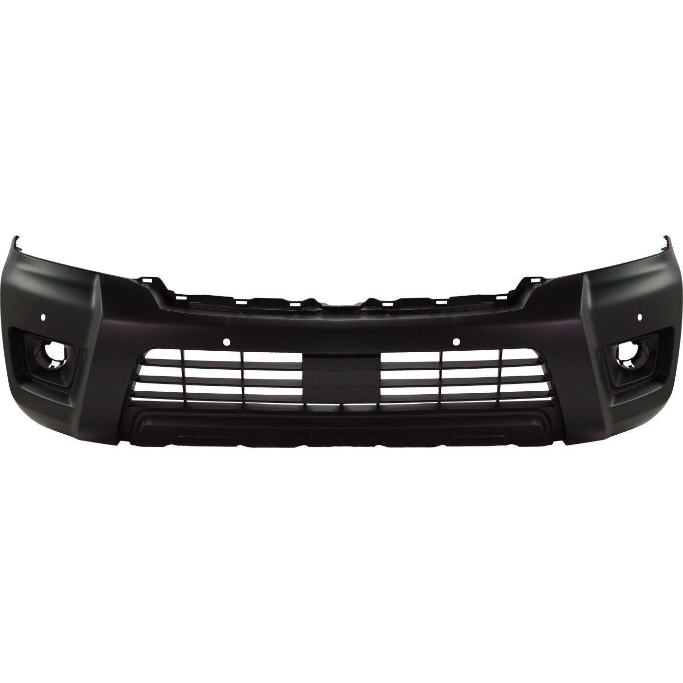 2017-2020 Nissan Armada Front Bumper Primed With Sensor , NI1000315. Professional-grade auto body part.