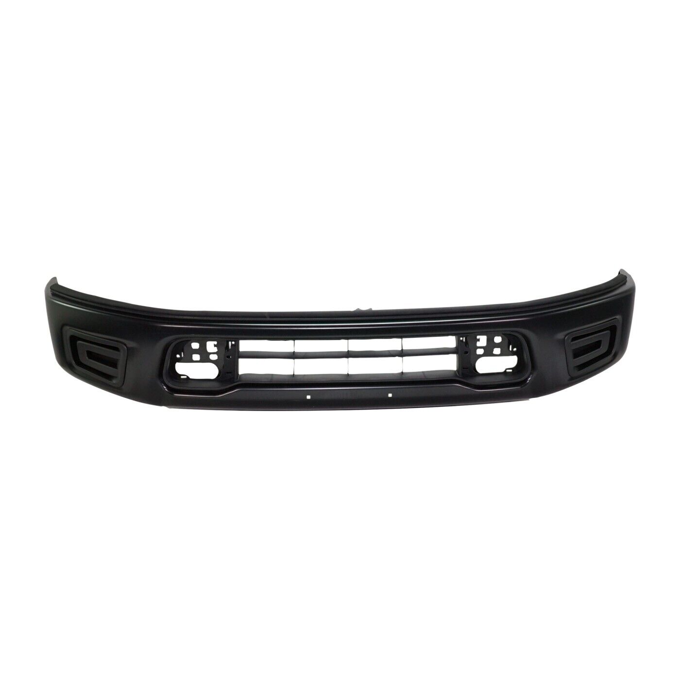 2017-2019 Nissan Titan Front Bumper Face Bar Black Without Sensor , NI1002152. Direct fit for easy installation.