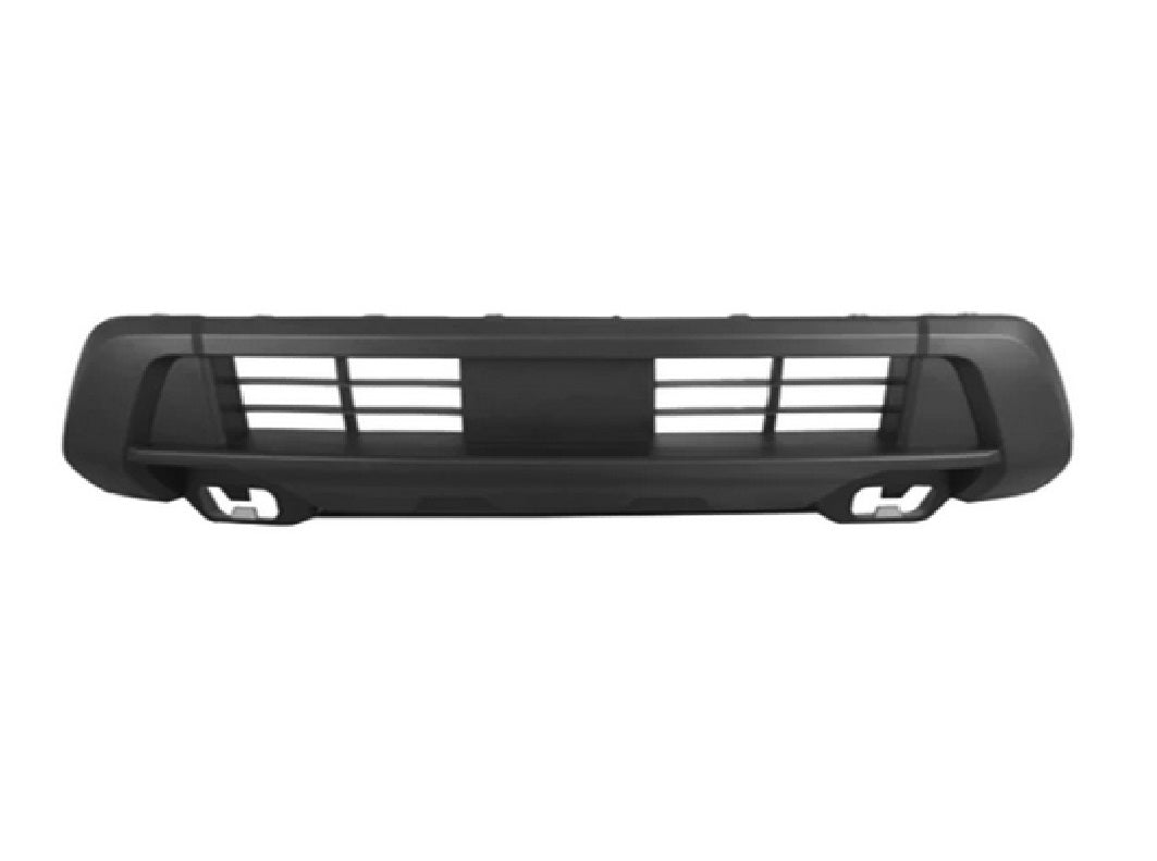 2022-2023 Nissan Frontier Front Lower Bumper , NI1015103. Side view of the replacement part.