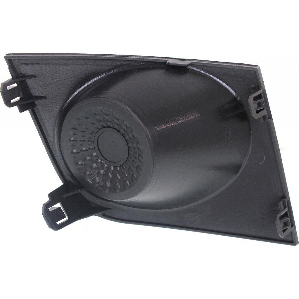 2007-2012 Nissan Versa Fog Lamp Cover Front Driver Side , NI1038111. Angle view for visual reference.
