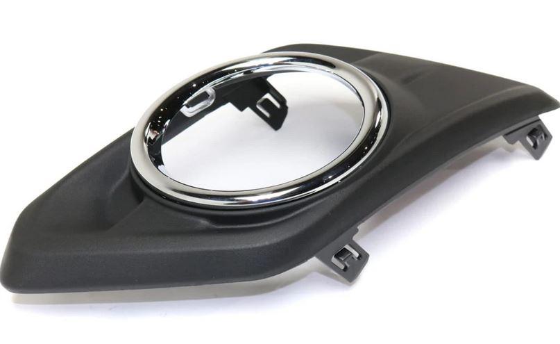 2014-2016 Nissan Rogue Fog Lamp Bezel Front Driver Side , NI1038132. Designed for OEM alignment.