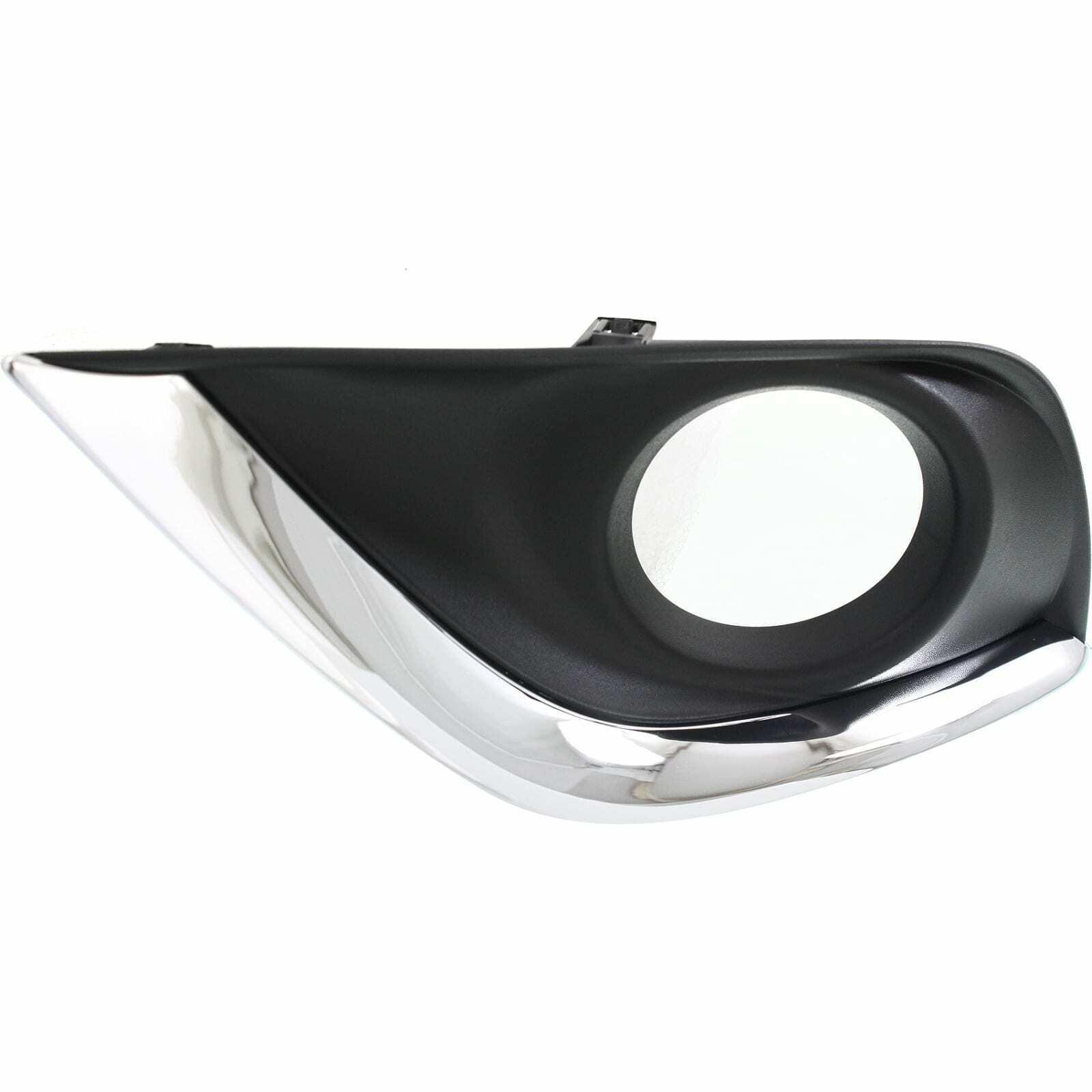 2015-2019 Nissan Versa Sedan Fog Lamp Bezel Front Driver Side , NI1038134. Exact fit for vehicle restoration.