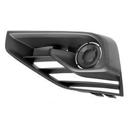 2017-2020 Nissan Pathfinder Fog Lamp Cover Front Driver Side Textured , NI1038159. Precision fitment for collision repair.