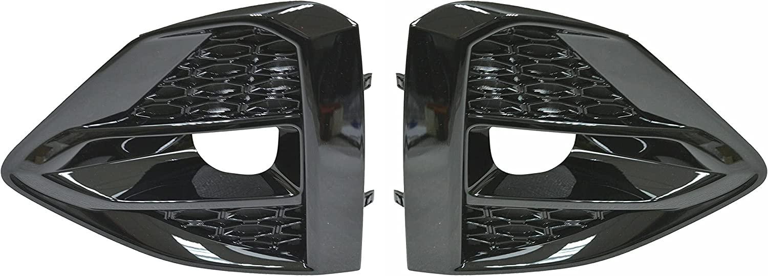 2019-2023 Nissan Maxima Fog Lamp Bezel Front Driver Side Black , NI1038162. OEM-quality exterior component.