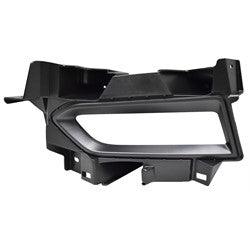 2020-2022 Nissan Versa Sedan Fog Lamp Bezel Front Driver Side , NI1038169. Side view of the replacement part.