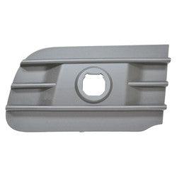 2016-2019 Nissan Titan XD Grille Lower Insert Front Passenger Side Textured With Sensor , NI1039144. Installed view for reference.