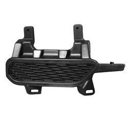 2020-2022 Nissan Rogue Sport Fog Lamp Cover Front Passenger Side Upper Textured Black , NI1039174. OEM-quality exterior component.